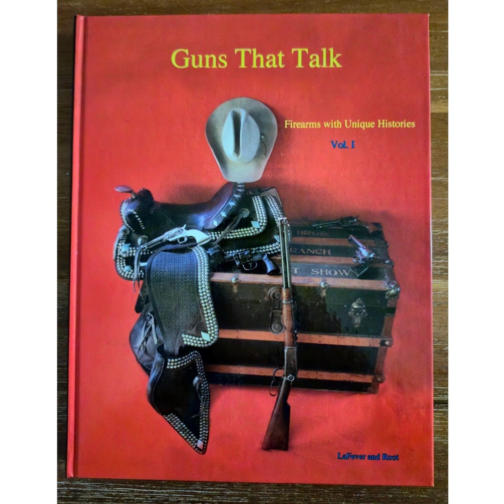 L&R Books Guns That Talk Vol 1 Hardcover Red Firearms History Reference Book